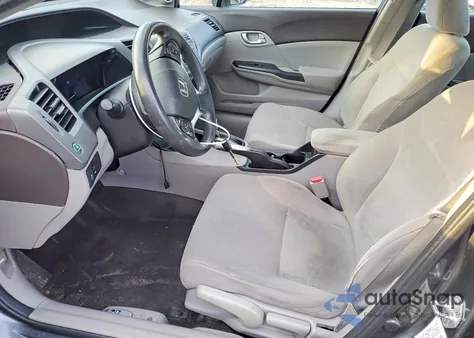 2012 Honda Civic Ex z USA, uszkodzony, nr VIN 2HGFB2F89CH521359